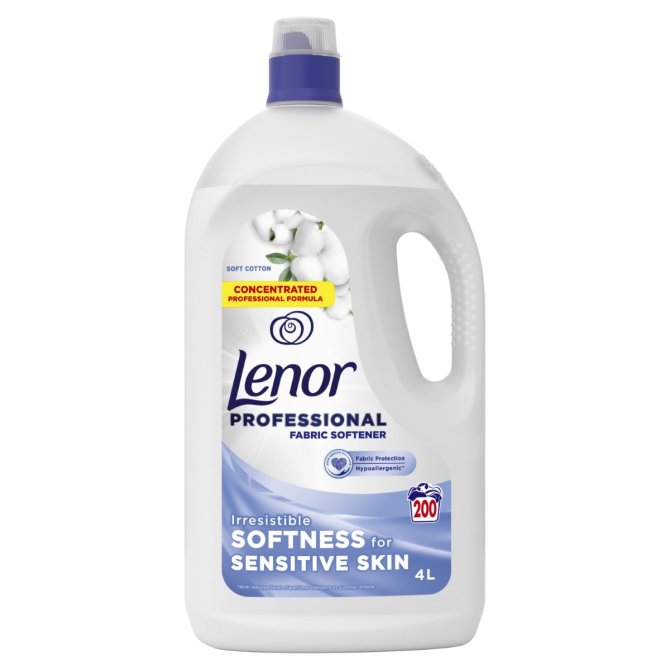 Proizvod Lenor Professional Sensitive omekšivač 200 pranja/4 l brenda Lenor