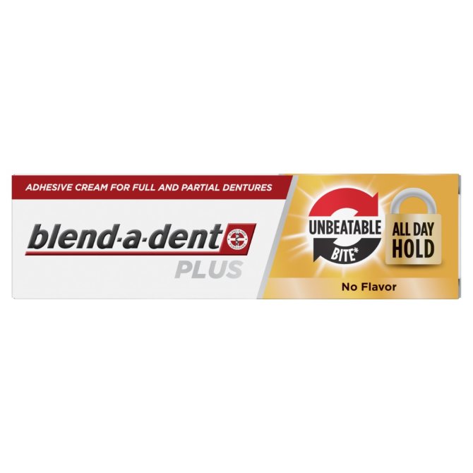 Proizvod Blend-a-dent Plus krema za učvrščivanje zubnih proteza 40 g brenda Blend- a- dent