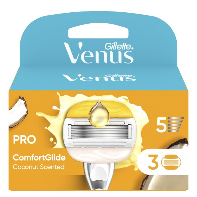 Proizvod Gillette Venus Coconut zamjenske britvice 3 kom brenda Gillette