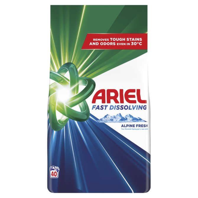 Proizvod Ariel Mountain Spring prašak 40 pranja/2.2 kg brenda Ariel