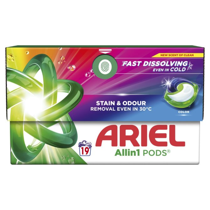Proizvod Ariel Color Fresh gel kapsule 19 pranja brenda Ariel