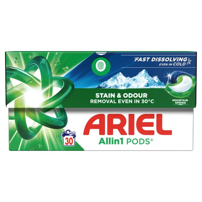 Proizvod Ariel Mountain Spring gel kapsule 30 pranja brenda Ariel