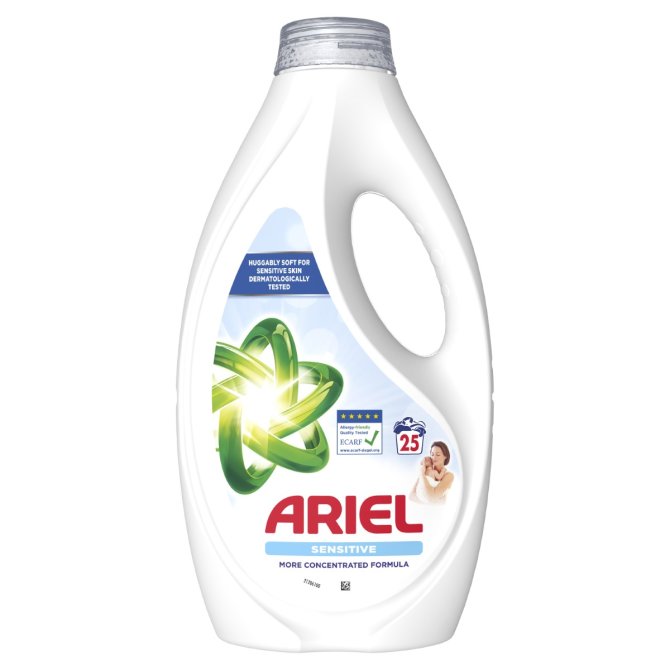 Proizvod Ariel Sensitive tekući deterdžent 25 pranja/1.125 l brenda Ariel