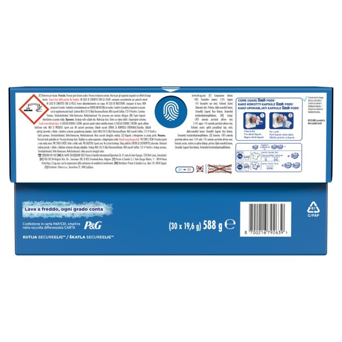 Proizvod Dash Lavander gel kapsule 30 pranja brenda Dash