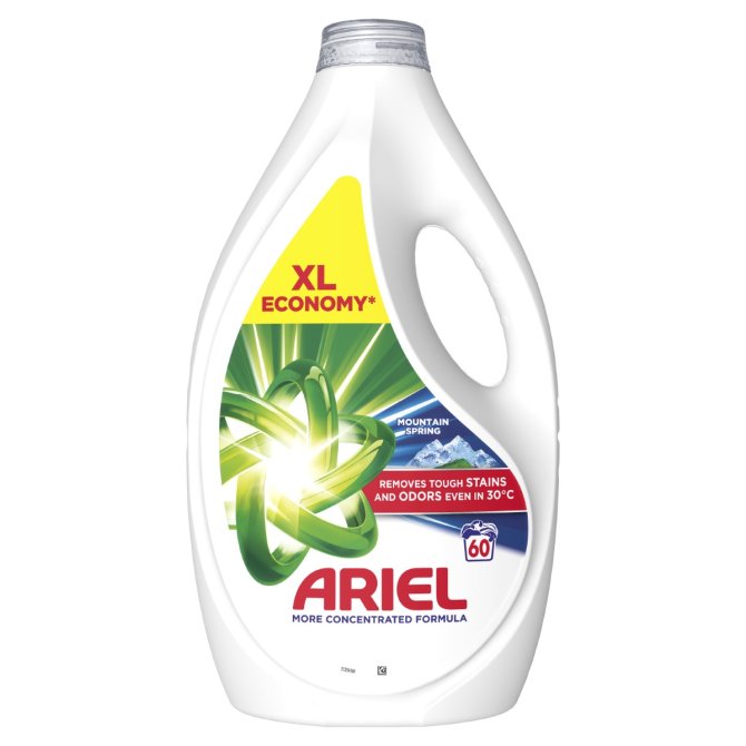 Proizvod Ariel Mountain Spring tekući deterdžent 60 pranja/2.7 L brenda Ariel