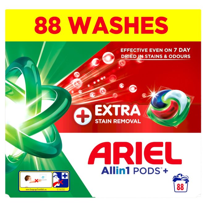 Proizvod Ariel Extra Hygiene gel kapsule 88 pranja brenda Ariel