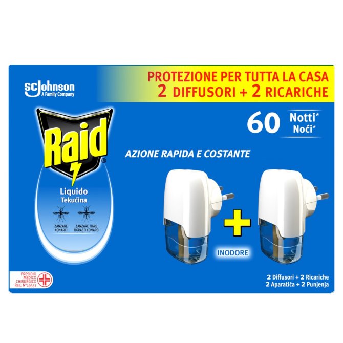 Proizvod Raid električni aparatić s tekućinom duo pakiranje - 2x21ml brenda Raid