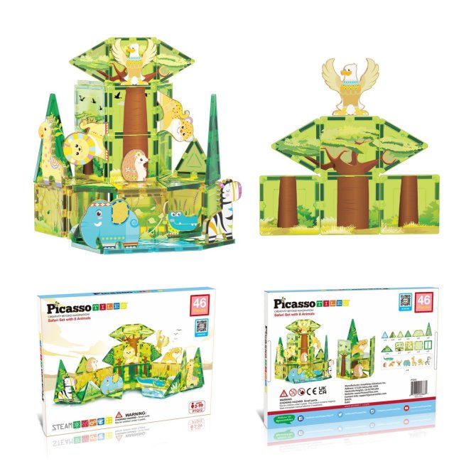 Proizvod Picasso Tiles set s 8 životinja brenda Picasso Tiles