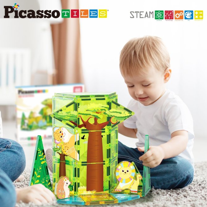 Proizvod Picasso Tiles set s 8 životinja brenda Picasso Tiles