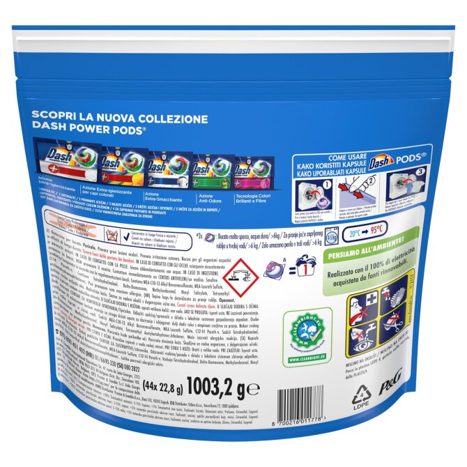 Proizvod Dash Lavander gel kapsule 44 pranja brenda Dash