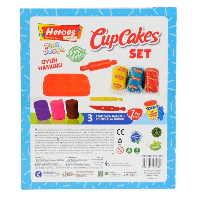 Proizvod Heroes plastelin mini set - kolačići brenda Heroes
