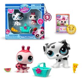 Proizvod Littlest Pet Shop dvije mini figurice s dodatcima brenda Littlest Pet Shop
