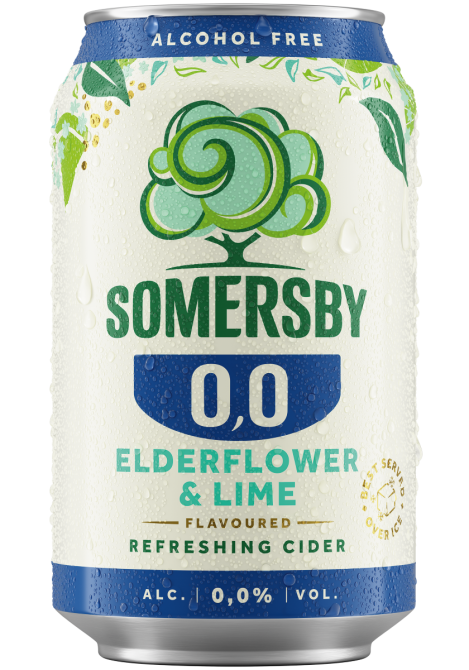 Proizvod Somersby bezalkoholni cider bazga limeta limenka 0.33l brenda Somersby