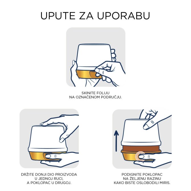 Proizvod Glade osvježivač prostora u gelu jasmin i sandalovina 180 g brenda Glade