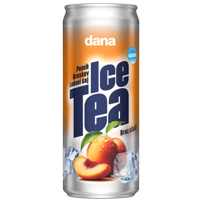Proizvod DANA, voćni sirup, ledeni čaj breskva 12x0.33,  l brenda Dana