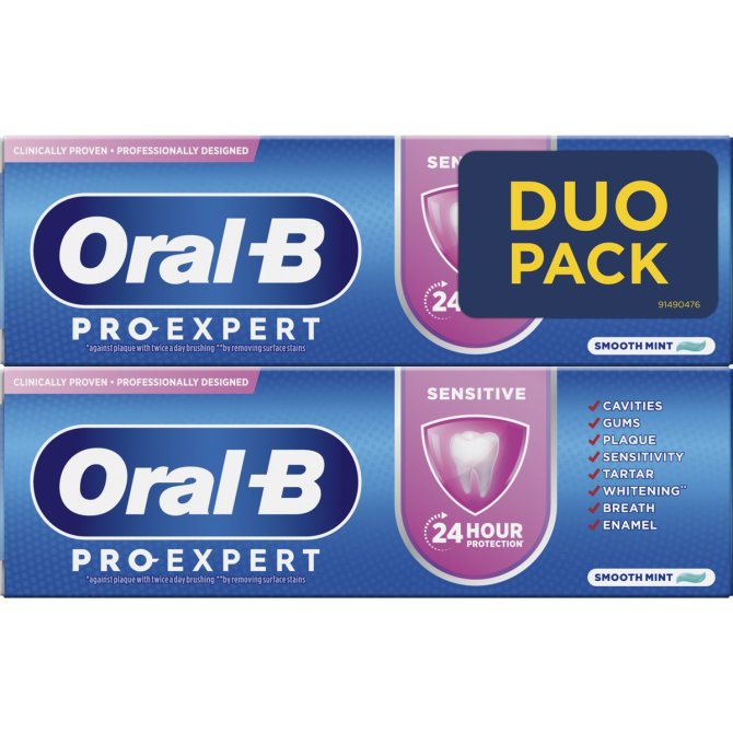 Proizvod Oral-B Pro-Expert Sensitive zubna pasta 2x75 ml brenda Oral-B
