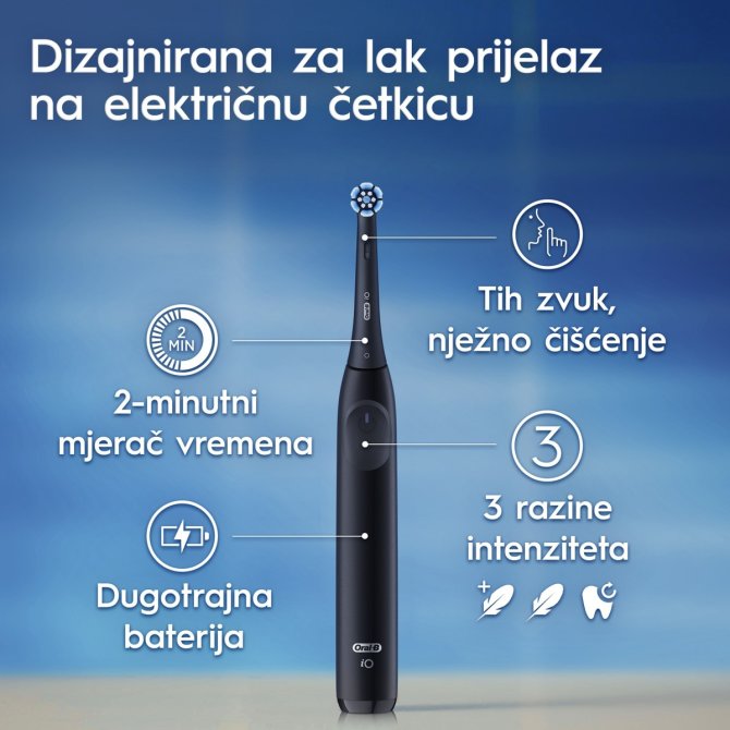 Proizvod Oral-B električna zubna četkica iO2 - plava s putnom torbicom brenda Oral-B