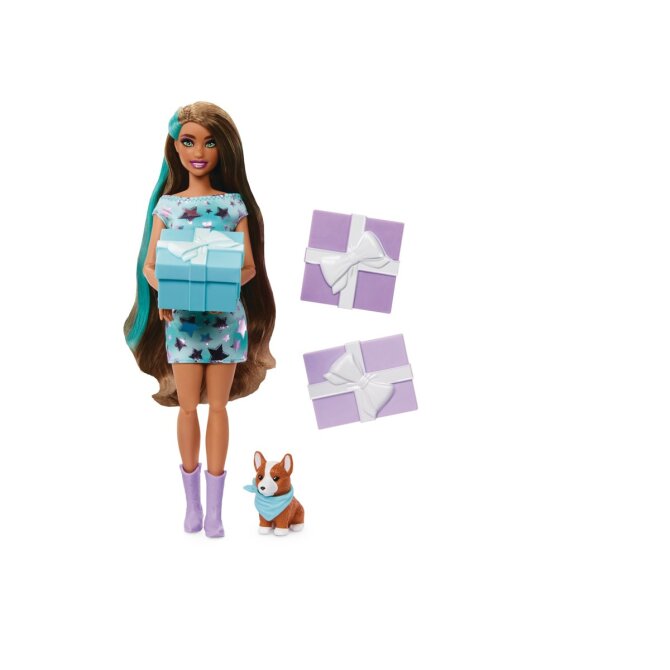 Proizvod Barbie rođendanska zabava iznenađenja lutka - smeđa brenda Barbie