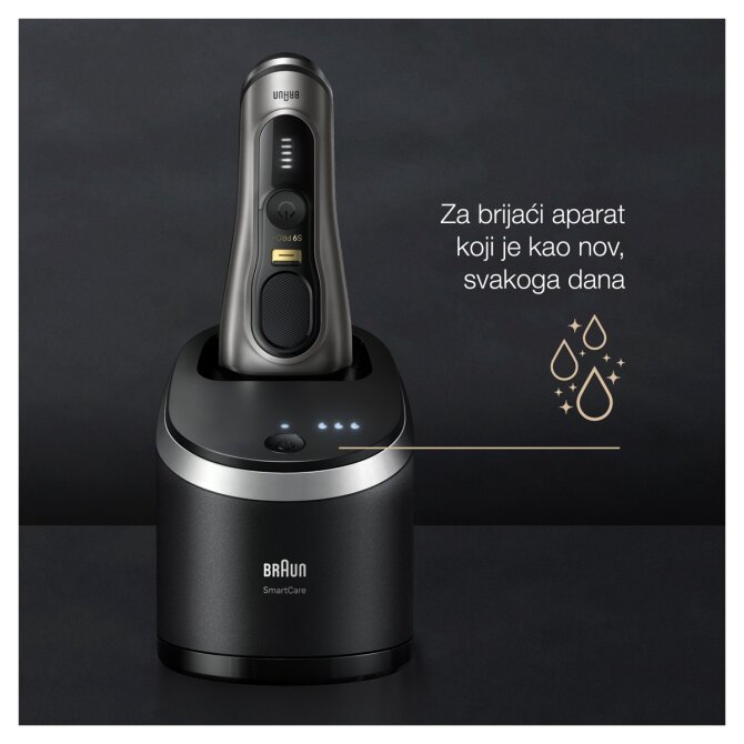 Proizvod Braun Series 9 PRO+ 9667cc brijaći aparat - grafitno sivi brenda Braun