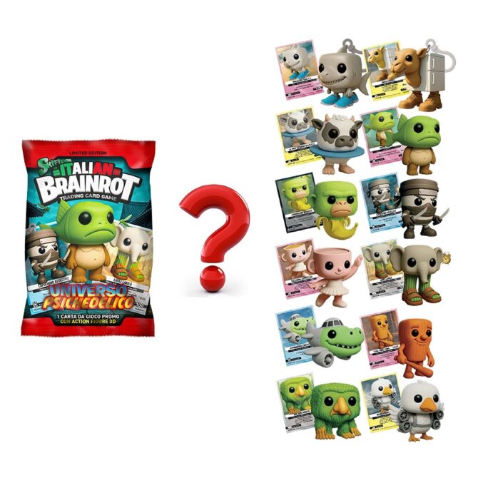 Proizvod ITALIAN BRAINROT Privjesak + posebna karta, igračka brenda Skifidol