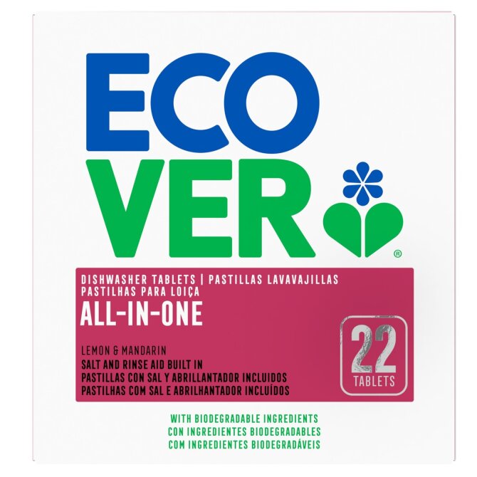 Proizvod ECOVER® All-in-One tablete za strojno pranje posuđa 22 kom brenda Ecover