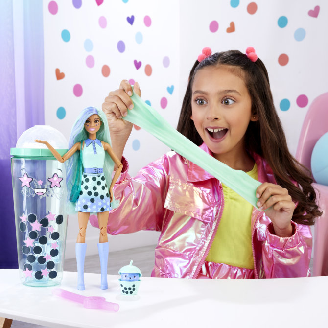 Proizvod Barbie Pop Reveal lutka - zeleni čaj bubble tea brenda Barbie