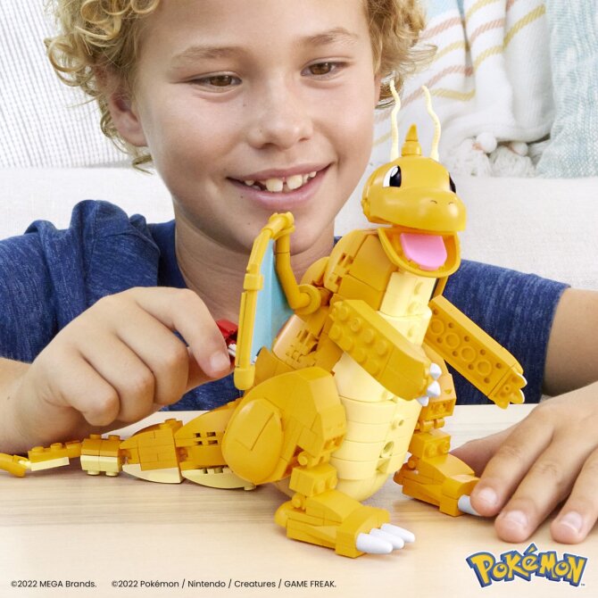 Proizvod Mega Construx Pokemon figurica Dragonite s pokretima brenda Mega Construx