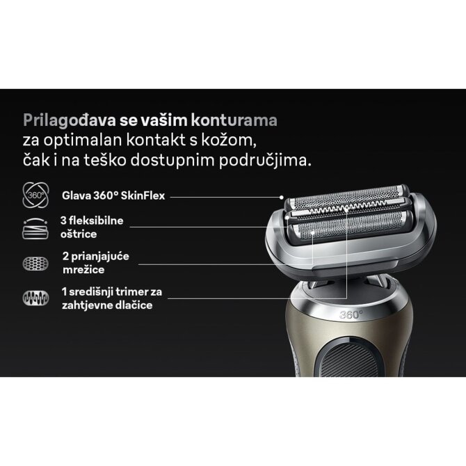 Proizvod Braun Series 7 72-C7200cc brijaći aparat brenda Braun