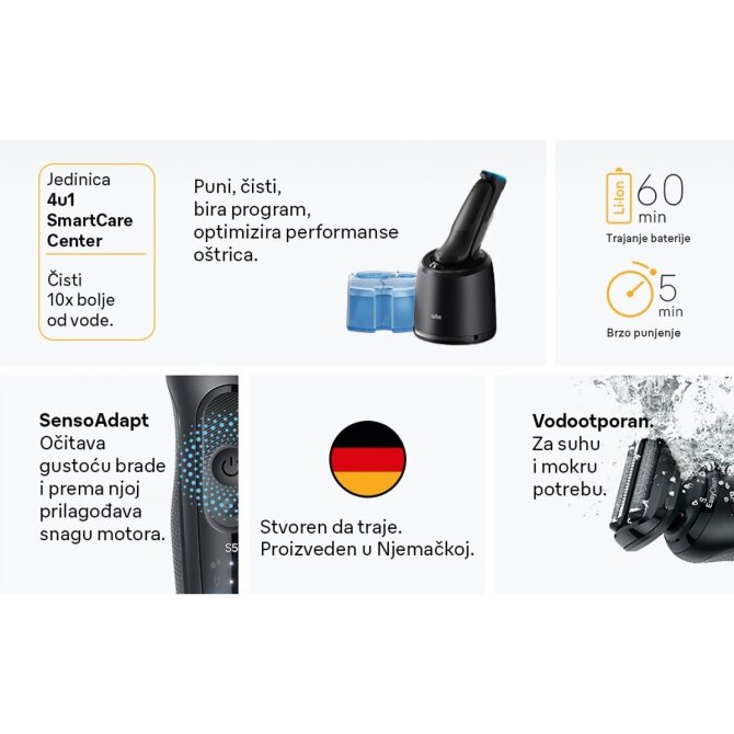 Proizvod Braun Series 5 52-N7200cc brijaći aparat brenda Braun
