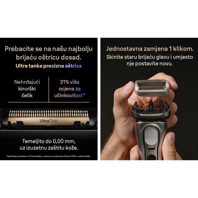 Proizvod Braun Series 9 PRO+ 96M zamjenska mrežica i nož brenda Braun