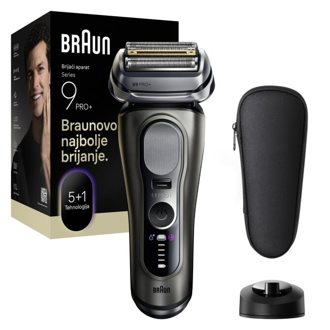 Proizvod Braun Series 9 PRO+ 9615s brijaći aparat - sivi brenda Braun