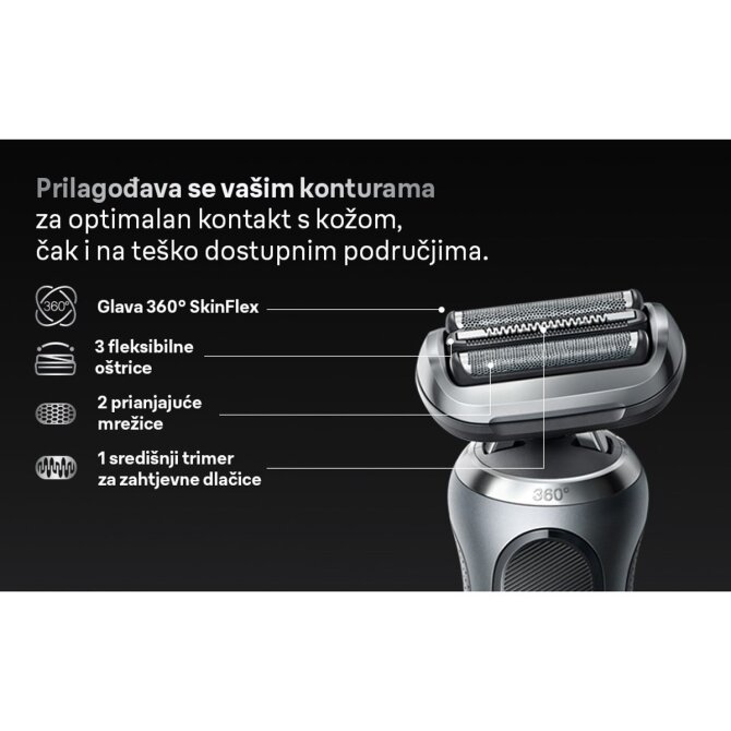 Proizvod Braun Series 7 72-G1200s brijaći aparat brenda Braun