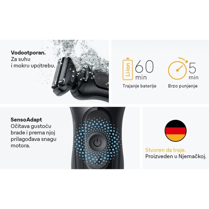 Proizvod Braun Series 5 52-N1200s brijaći aparat brenda Braun