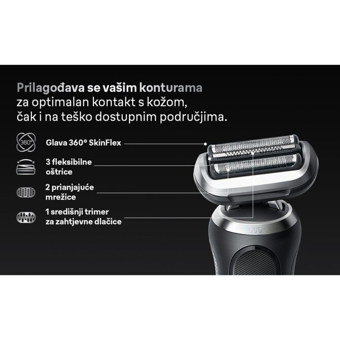 Proizvod Braun Series 7 74S zamjenska mrežica i nož brenda Braun
