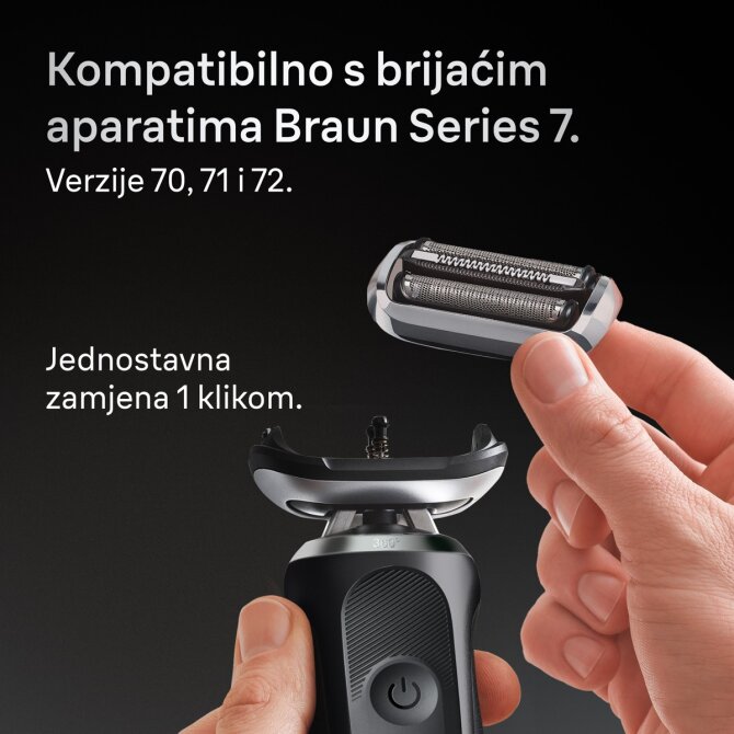 Proizvod Braun Series 7 74S zamjenska mrežica i nož brenda Braun