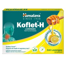 Proizvod Himalaya Koflet pastile sa okusom limuna brenda Himalaya