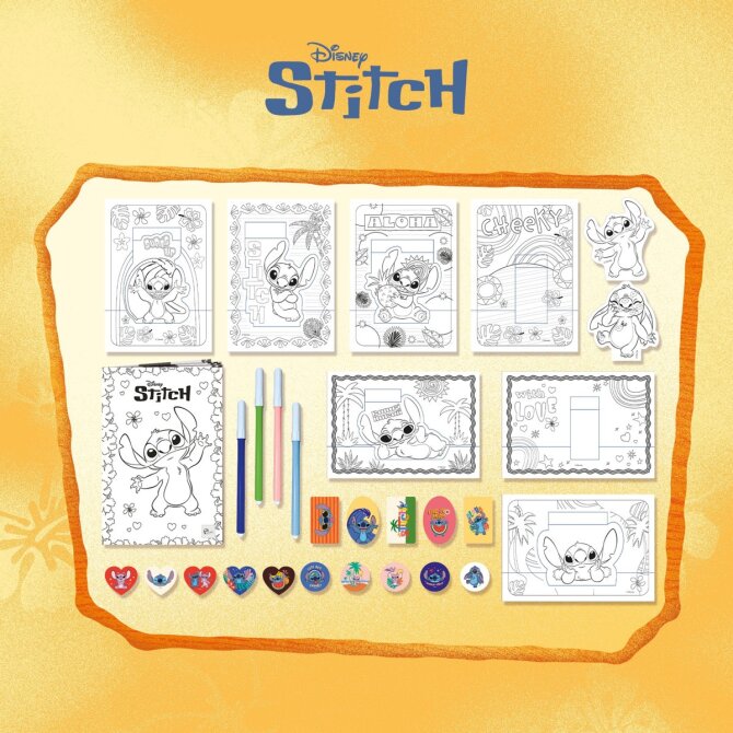 Proizvod Stitch kreativni set u ruksaku brenda Lisciani