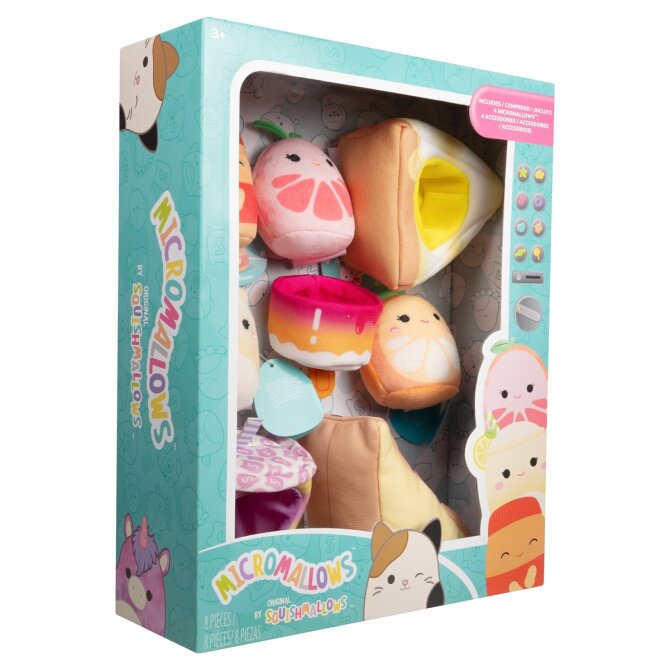 Proizvod Squishmallows Micromallows Deluxe plišane igračke 6cm 8kom brenda Squishmallows