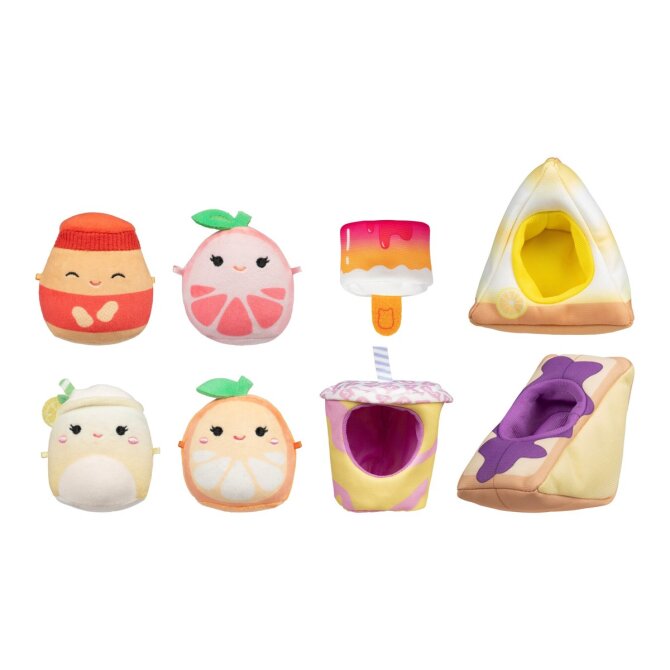 Proizvod Squishmallows Micromallows Deluxe plišane igračke 6cm 8kom brenda Squishmallows