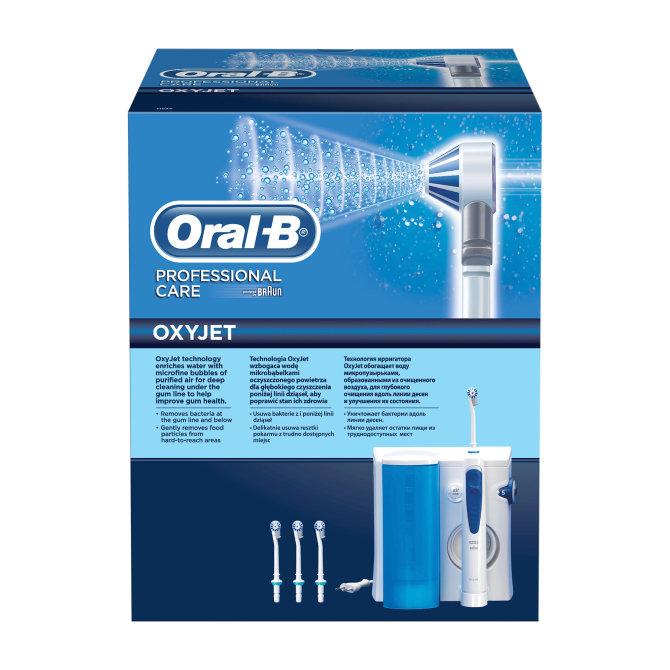 Proizvod Oral-B OxyJet tuš MD 20 professional care brenda Oral-B