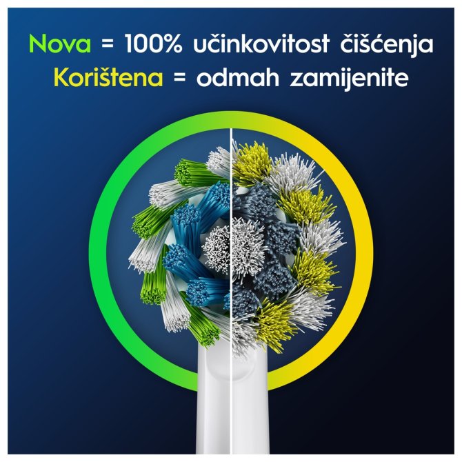 Proizvod Oral-B zamjenska glava Cross Action 4 brenda Oral-B