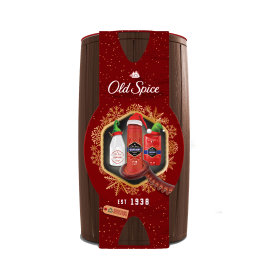 Proizvod Old spice Captain Barrel poklon paket gel za tuširanje i šampon 250ml (2u1) + deo stick 50ml + losion poslije brijanja 100ml brenda Old Spice