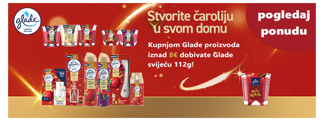 Glade sa svijećem na poklon