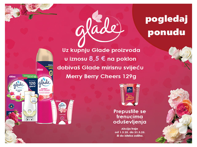 Glade uz svijeću na poklon