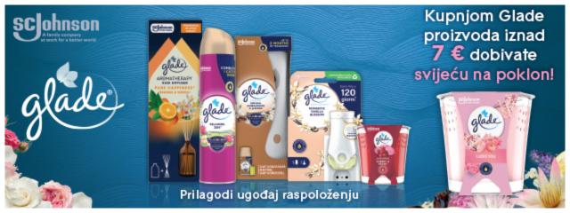 Glade + svijeća