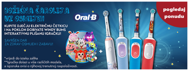 Oral B kids s plišancem na poklon